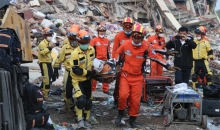 缅甸强震已致2056人死亡 中国政府首批救灾物资运抵交付
