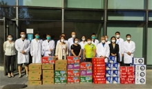 大兴区红十字会赴凯悦嘉轩集中隔离医学观察点走访慰问